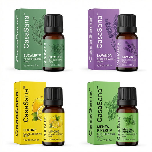 4 Oli Essenziali Puri